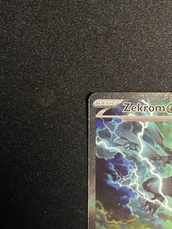 Pokemon TCG Zekrom EX Sir 166/086 Black Bolt English - Image 3