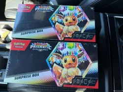 Pokemon TCG Scarlet & Violet Prismatic Evolutions Surprise Box (LOT 2) READY 🚚✅ - Image 2