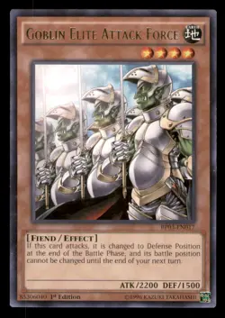 Yugioh Goblin Elite Attack Force #BP03-EN017 Battle Pack 3: Monster League LP - Image 1