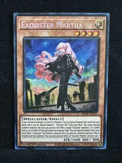 Exosister Martha - YuGiOh! MP23-EN127 Secret Rare NM - Image 1