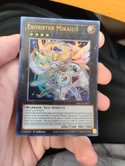 Yugioh Exosister Mikailis GRCR-EN017 1st Ultra Rare - Image 1