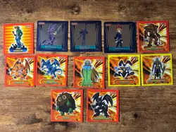 Yugioh Topps Sticker Collection 2002 - Holo foil stickers included - Image 2