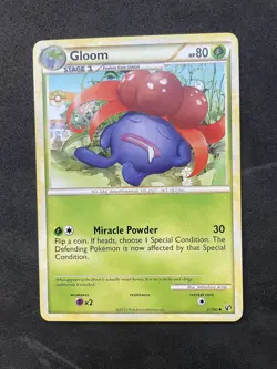Pokemon Card Gloom Undaunted Uncommon 27/90 Near Mint - Image 1