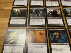 Black MTG Cards Lot *Heavily Played Bulk* - Image 3