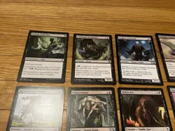 Black MTG Cards Lot *Heavily Played Bulk* - Image 5