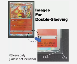 Pokemon Trading Card Sleeve Regular Size RS-9 R-10 set of 2 DAISO NEW JAPAN - Image 5