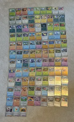 Pokemon 151 Reverse Holo Lot English 102 Cards - Image 1