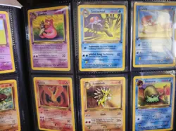 LP / MP 1st Edition Fossil WOTC Lot Vintage Pokemon Cards NON HOLO READ DESC - Image 2