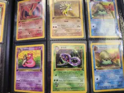 LP / MP 1st Edition Fossil WOTC Lot Vintage Pokemon Cards NON HOLO READ DESC - Image 3