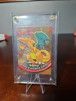 2000 Topps Charizard #06 Series 1 Pokemon T.V. TCG Card Spectra Finish - Image 1