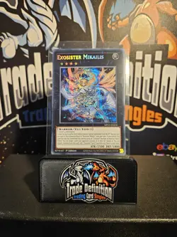 MP23-EN256 Exosister Mikailis : Prismatic Secret Rare Card : 1st Edition YuGiOh - Image 1