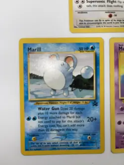 Pokemon Cards Black Star Promo Lot Of 3 Cards Dragonite Mew Marill HP - Image 3