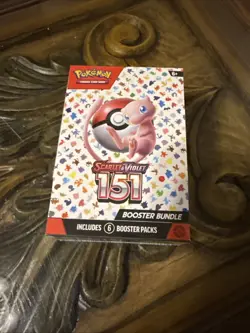 Pokemon Scarlet Violet 151 Booster Bundle New Sealed TCG Cards - Image 1