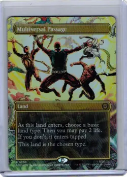 Marvel's Spider-Man #206 Multiversal Passage (Borderless) Foil - Image 1