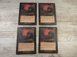 4x Death Pit Offering - Nemesis - NM/EX - 3x English 1x German - MTG - Image 1