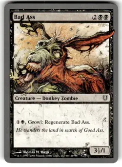 Bad Ass Unhinged Regular MTG - Image 1