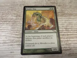 1x Molder Slug - Mirrodin - NM - English - OOP MTG - Image 1