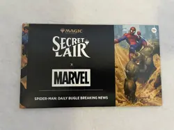 MTG Secret Lair x Marvel's Spider-Man: Daily Bugle Breaking News Non Foil - Image 1