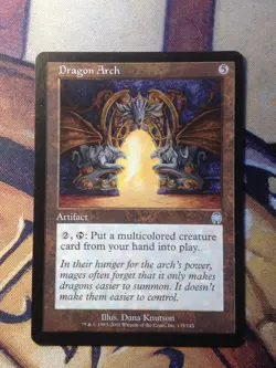 MTG Magic VO English Dragon Arch EX - Image 1