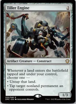 Tiller Engine 20 Commander: Dominaria United NM MTG - Image 1