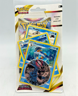 Pokemon TCG Sword & Shield Astral Radiance Blister Pack - Swampert - Image 1