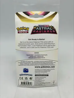 Pokemon TCG Sword & Shield Astral Radiance Blister Pack - Swampert - Image 2