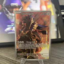 Pokemon TCG 2025 Zamazenta 201/182 Destined Rivals NM - Image 1