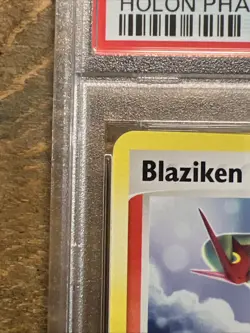 Blaziken 20/110 EX Holon Phantoms Reverse Holo Rare Pokemon Card 2006 PSA MINT 9 - Image 5