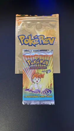 Pokemon TCG WOTC Gym Hero’s Booster Pack Misty Artwork Sealed* - Image 1