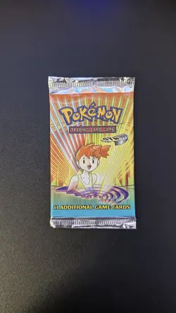 Pokemon TCG WOTC Gym Hero’s Booster Pack Misty Artwork Sealed* - Image 3