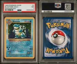 1999 Pokemon Base Set Blastoise Shadowless PSA 7 *New Cert* - Image 3