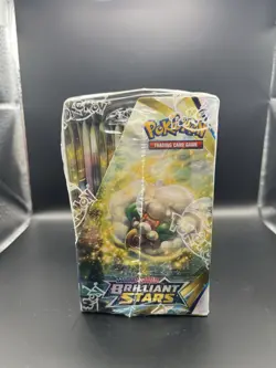 Pokemon Brilliant Stars Booster Box TCG SWSH - Sealed With Acrylic Case - Image 3