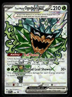 2024 Scarlet & Violet Series - Twilight Masquerade Teal Mask Ogerpon ex Ultra - Image 1