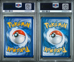 Pokemon: PSA 8 Reshiram 114 & Zekrom 115 - Legendary Treasures - Sequential Cert - Image 2