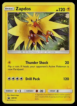 Pokemon SM Promos SM145 Zapdos - Image 1