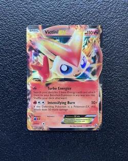 Pokemon TCG - Victini EX 24/113 - Ultra Rare Holo - Legendary Treasures *NM/LP - Image 1