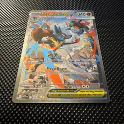 Mega Lucario ex 179/132 - Pokemon TCG Mega Evolution Holo SIR PACK FRESH NM/M - Image 2