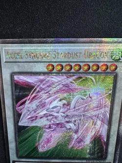 Accel Synchro Stardust Dragon- YuGiOh! MP24-EN030 QCR 1st Ed NM - Image 3