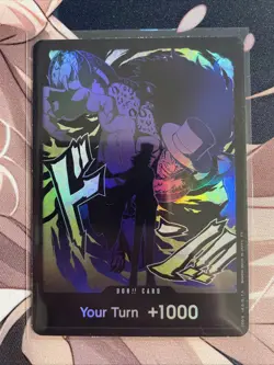 DON!! Card (Rob Lucci) Premium Booster -The Best- Vol. 2 Foil - Image 1