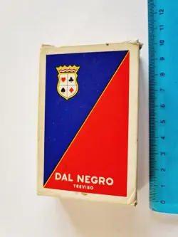 CARTE DA GIOCO DAL NEGRO MOSCHETTIERI POKER ORIGINAL VINTAGE PLAYING CARDS NEW - Image 2