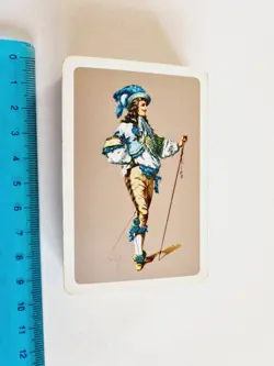 CARTE DA GIOCO DAL NEGRO MOSCHETTIERI POKER ORIGINAL VINTAGE PLAYING CARDS NEW - Image 4