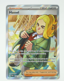 Hassel 205/167 Twilight Masquerade Full Art Trainer Rare Card Pokemon TCG NM - Image 1