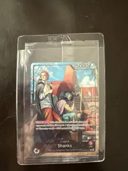 One Piece SHANKS OP09-001 - Promo Card PSA Limited Edition July 2025 SEALED - Image 1