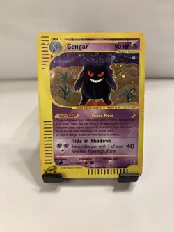 Pokemon Gengar TCG Expedition Base Set Holo Rare Card 13/165- Multiple Creases - Image 1