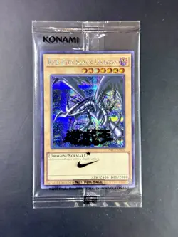 NIKE Yu-Gi-Oh! Promo Red-Eyes Black Dragon 2025 Exclusive Card - Image 1