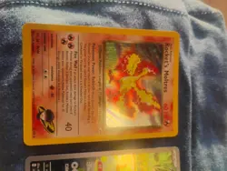 Assorted Lot (4) Pokemon Cards: Holo Rocket's Moltres, Snorlax AR, Blastoise GX - Image 3