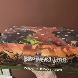 Magic The Gathering Sealed Draft Booster Box Of The Brothers War - Image 1