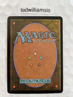 Flooded Strand MtG Onslaught Signed Autographed Rob Alexander - Image 3