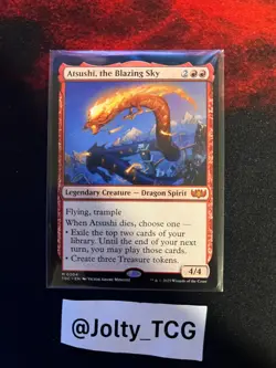 Atsushi, the Blazing Sky Commander: Tarkir: Dragonstorm Regular 0204 - Image 1