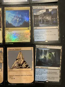 Mtg Blue/black Commander Mini Bundle; Command Tower, Frantic Search, Etc - Image 2